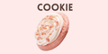Strawberry Cookie with white frost